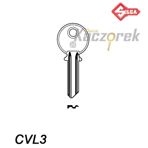 Silca 128 - klucz surowy - CVL3